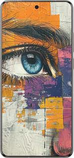 Силіконовий чехол Кольорова фреска для Vivo X200 PRO - 6032u-3883 изображение 