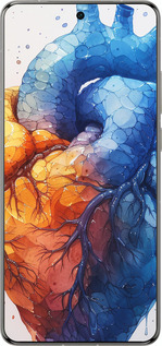 Силиконовый чехол Арт-сердце для Vivo X200 PRO - 6034u-3883 изображение 