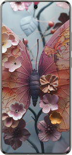 Силиконовый чехол Fairy Butterfly для Vivo X200 PRO - 6048u-3883 изображение 