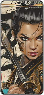 Силиконовый чехол Воительница ветров для Vivo X200 PRO - 6077u-3883 изображение 