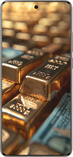 Силиконовый чехол Сияние золота для Vivo X200 PRO - 6104u-3883 изображение 