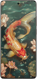 Силіконовий чехол Мелодія Лотоса для Vivo X200 PRO - 6106u-3883 изображение 