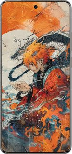 Силиконовый чехол Зеницу Агацума для Vivo X200 PRO - 6114u-3883 изображение 