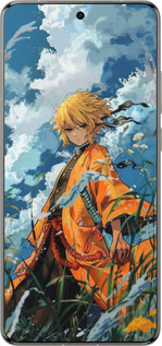 Силіконовий чехол Zenitsu Agatsuma для Vivo X200 PRO - 6117u-3883 изображение 