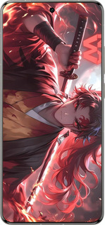 Силіконовий чехол Аниме воин для Vivo X200 PRO - 6281u-3883 изображение 