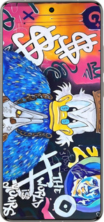 Силиконовый чехол Скрудж 2 для Vivo X200 PRO - 6285u-3883 изображение 