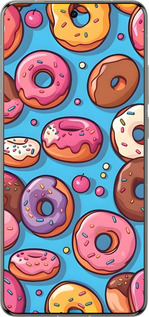 Силіконовий чехол Пончики для Vivo X200 PRO - 6318u-3883 изображение 