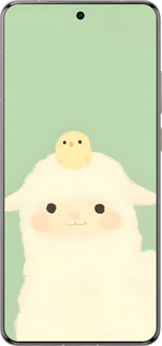 Силиконовый чехол Барашек и ципленок для Vivo X200 PRO - 6369u-3883 изображение 