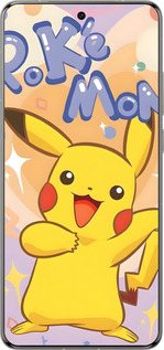 Силиконовый чехол Пикачу для Vivo X200 PRO - 6383u-3883 изображение 