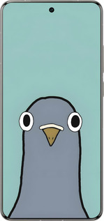 Силіконовий чехол Голубь для Vivo X200 PRO - 6388u-3883 изображение 