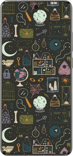 Силиконовый чехол Колдовской принт для Vivo X200 PRO - 6425u-3883 изображение 