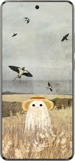 Силіконовий чехол Привид у полі для Vivo X200 PRO - 6427u-3883 изображение 