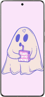 Силіконовий чехол Милий привид для Vivo X200 PRO - 6507u-3883 изображение 