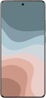 Силиконовый чехол С синими и розовыми волнами в стиле ретро для Vivo X200 PRO - 6532u-3883 изображение 