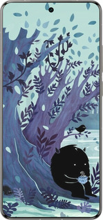 Силіконовий чехол Арт принт Тихе місце чаю для Vivo X200 PRO - 6544u-3883 изображение 