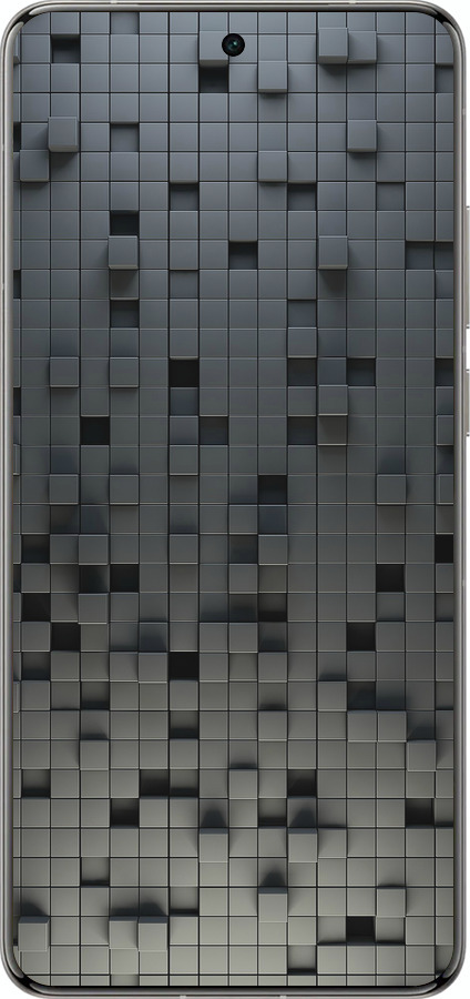 Силиконовый чехол Кубики для Vivo X200 PRO - 1061u-3883 изображение 