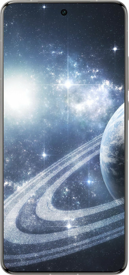 Силіконовий чехол Кільця Сатурна для Vivo X200 PRO - 173u-3883 изображение 