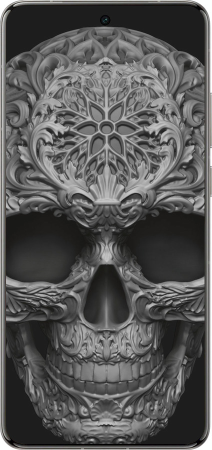 Силіконовий чехол skull-ornament для Vivo X200 PRO - 4101u-3883 изображение 