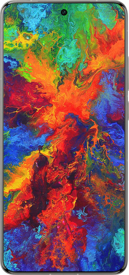 Силиконовый чехол Акварель на холсте для Vivo X200 PRO - 4150u-3883 изображение 