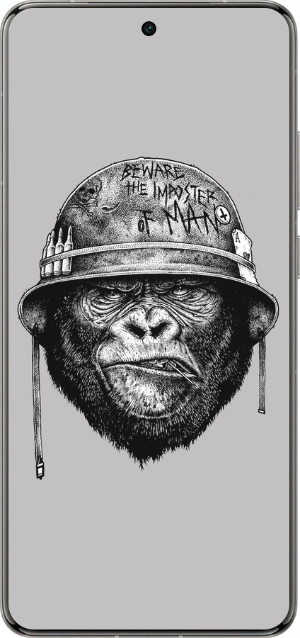 Силіконовий чехол military monkey для Vivo X200 PRO - 4177u-3883 изображение 