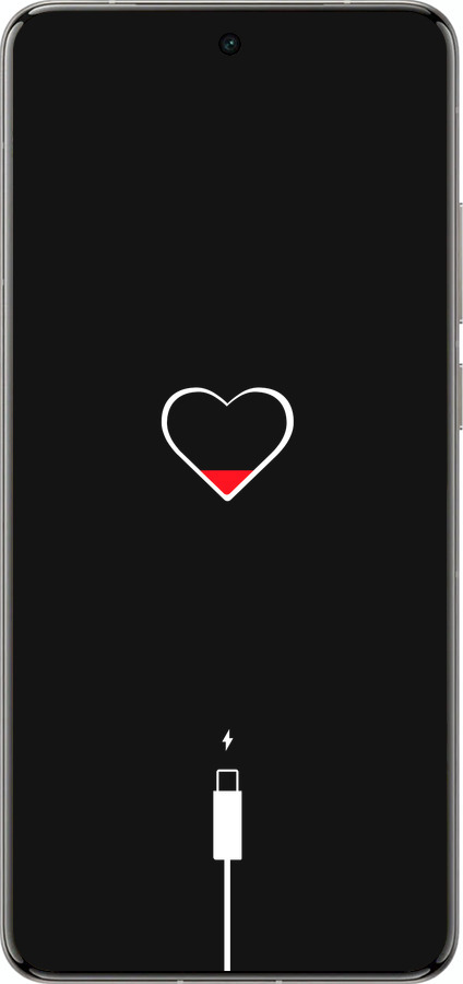 Силіконовий чехол Підзарядка серця для Vivo X200 PRO - 4274u-3883 изображение 