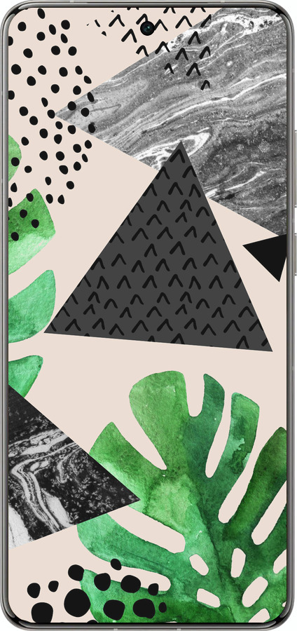 Силіконовий чехол Монстера для Vivo X200 PRO - 4304u-3883 изображение 