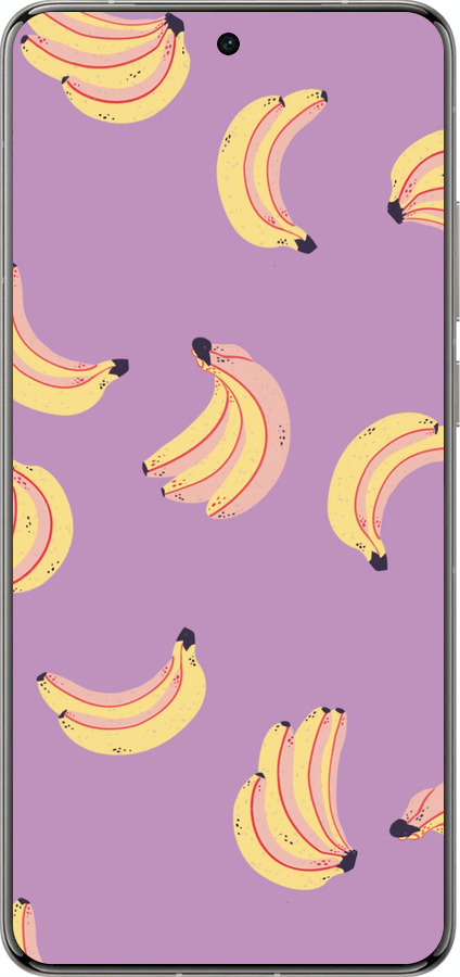 Силиконовый чехол Бананы для Vivo X200 PRO - 4312u-3883 изображение 