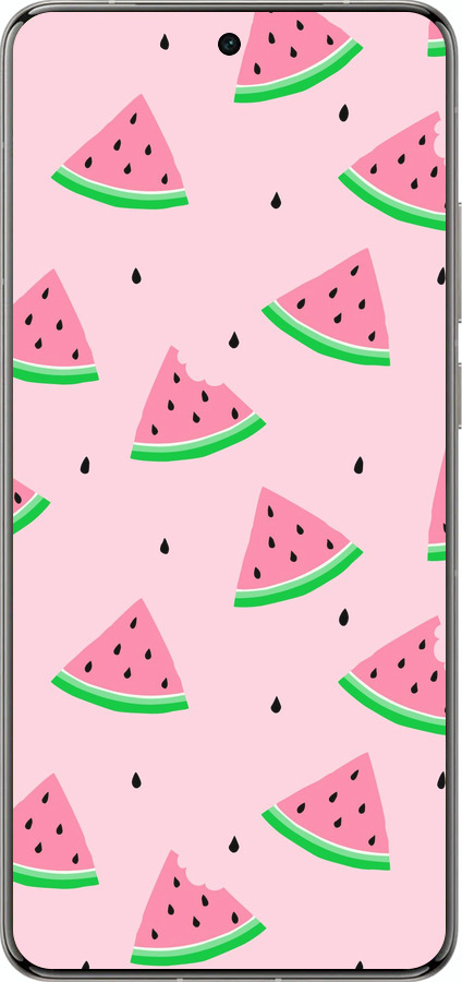Силиконовый чехол Розовый арбуз для Vivo X200 PRO - 4314u-3883 изображение 