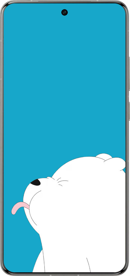 Силиконовый чехол Мишка 1 для Vivo X200 PRO - 4358u-3883 изображение 