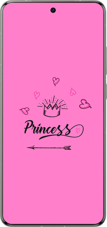 Силіконовий чехол Princess для Vivo X200 PRO - 4361u-3883 изображение 