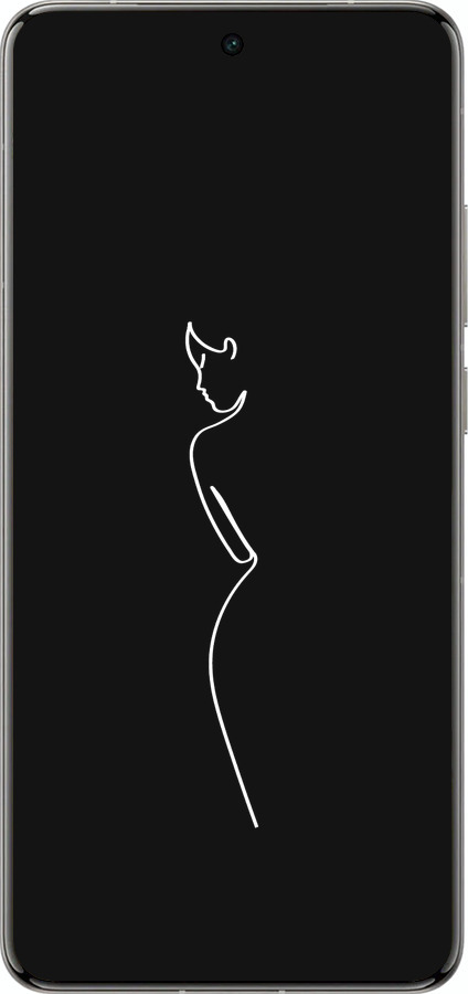 Силиконовый чехол Силуэт1 для Vivo X200 PRO - 4590u-3883 изображение 