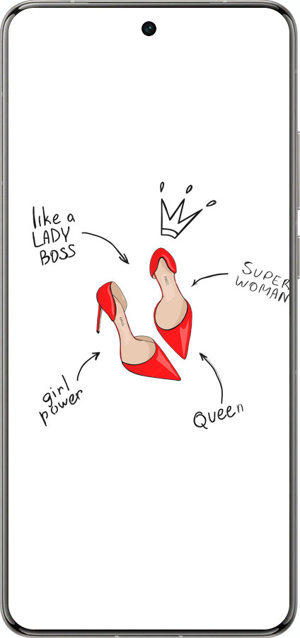 Силіконовий чехол Жінка для Vivo X200 PRO - 4599u-3883 изображение 