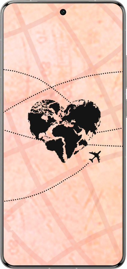 Силіконовий чехол Подорожуй для Vivo X200 PRO - 4607u-3883 изображение 