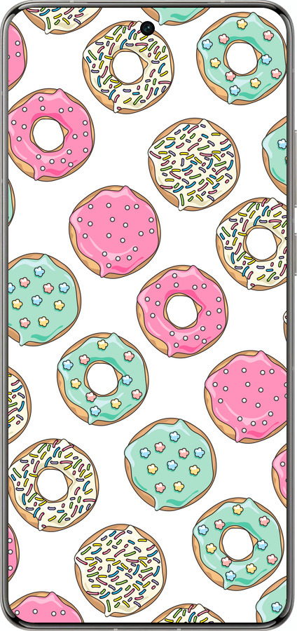 Силиконовый чехол Пончики 1 для Vivo X200 PRO - 4657u-3883 изображение 