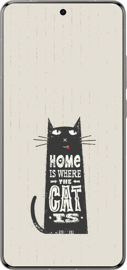 Силиконовый чехол Кот для Vivo X200 PRO - 4671u-3883 изображение 