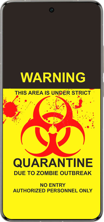 Силиконовый чехол Biohazard  9 для Vivo X200 PRO - 4825u-3883 изображение 