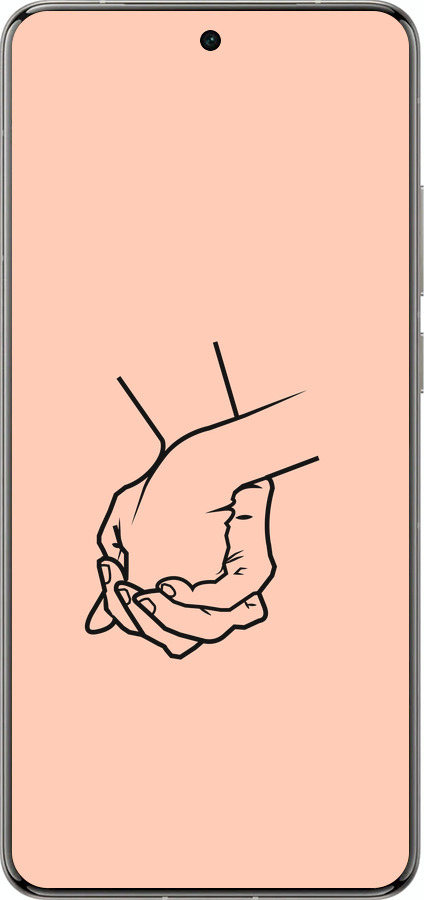 Силиконовый чехол Руки для Vivo X200 PRO - 4896u-3883 изображение 