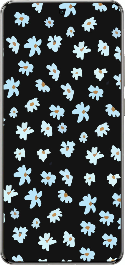 Силиконовый чехол Цветочный для Vivo X200 PRO - 4900u-3883 изображение 