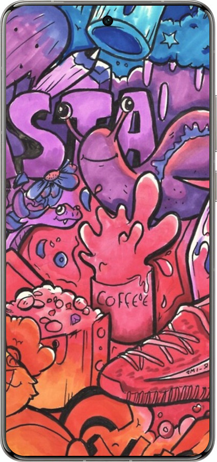 Силіконовий чехол № 5391 для Vivo X200 PRO - 5391u-3883 изображение 