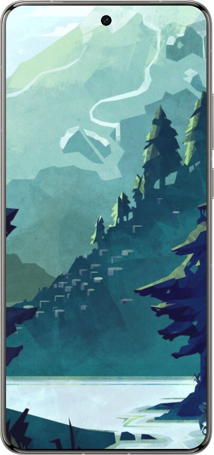 Силиконовый чехол № 5424 для Vivo X200 PRO - 5424u-3883 изображение 