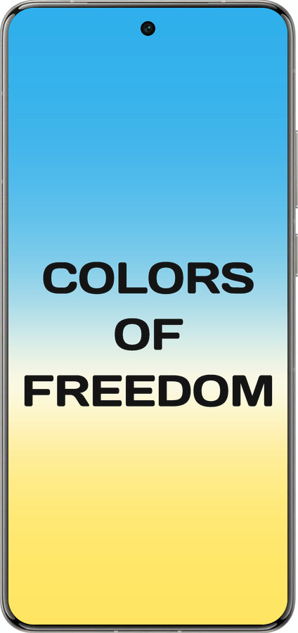 Силіконовий чехол Colors of Freedom для Vivo X200 PRO - 5453u-3883 изображение 