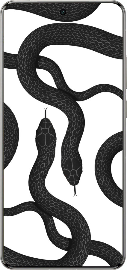 Силіконовий чехол Змії для Vivo X200 PRO - 5473u-3883 изображение 