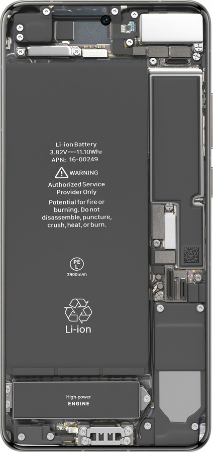 Силіконовий чехол Деталі смартфона для Vivo X200 PRO - 5487u-3883 изображение 