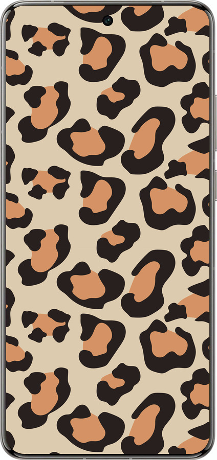 Силиконовый чехол Пятна леопарда v2 для Vivo X200 PRO - 5496u-3883 изображение 