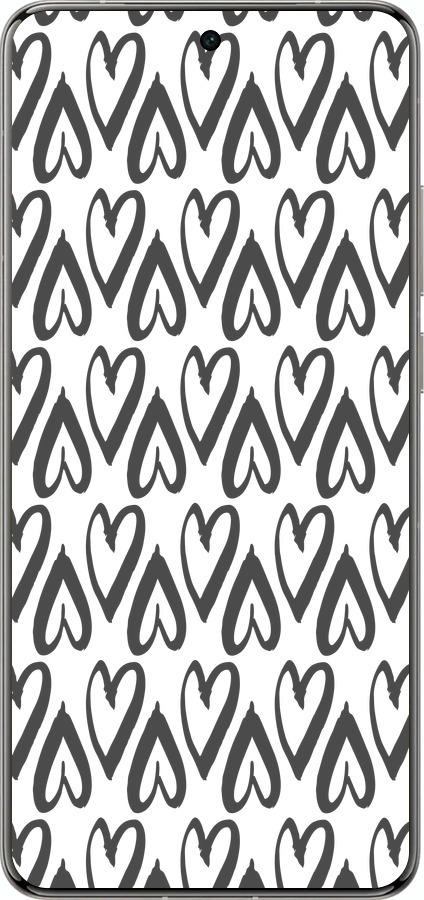 Силіконовий чехол Серця v2 для Vivo X200 PRO - 5497u-3883 изображение 
