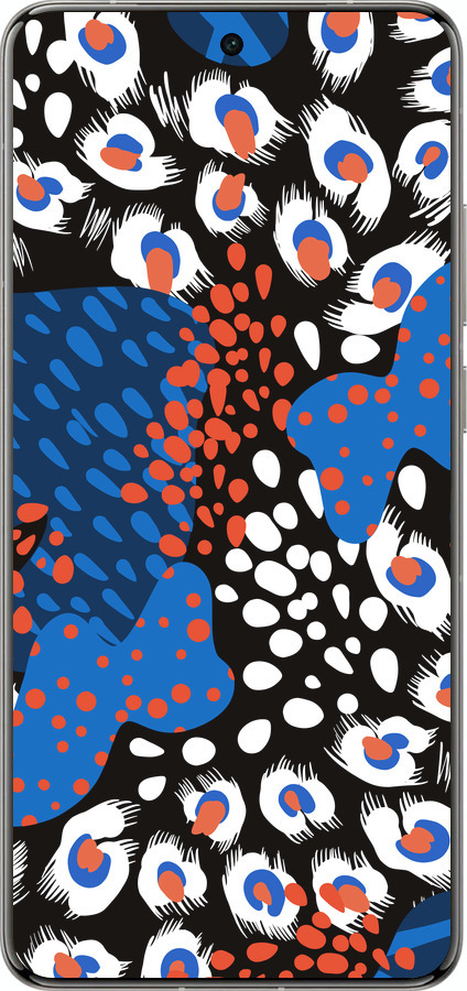 Силиконовый чехол Абстрактный фон v2 для Vivo X200 PRO - 5503u-3883 изображение 