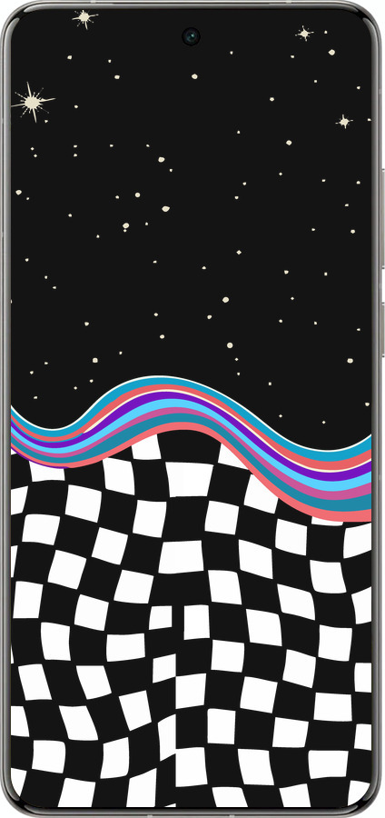 Силиконовый чехол Абстрактный космос для Vivo X200 PRO - 5512u-3883 изображение 