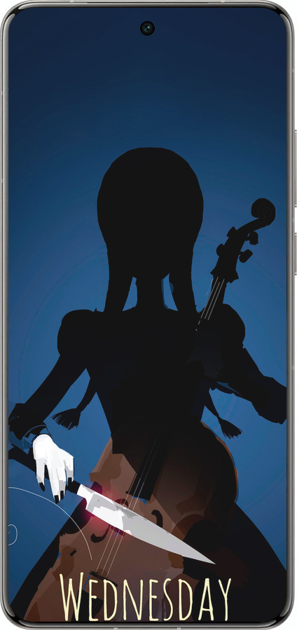 Силіконовий чехол Wednesday для Vivo X200 PRO - 5515u-3883 изображение 