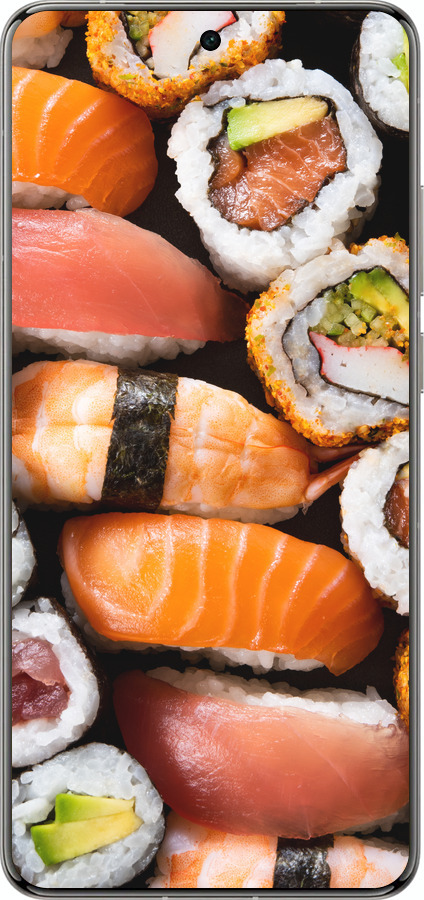 Силиконовый чехол Суши v3 для Vivo X200 PRO - 5540u-3883 изображение 