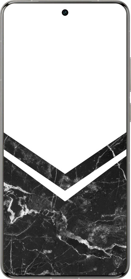 Силиконовый чехол Мраморный шеврон для Vivo X200 PRO - 5570u-3883 изображение 